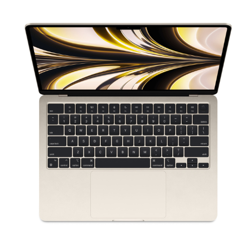 Apple Macbook Air M2 13 inch 512GB 8 Core CPU 8 Core GPU Mid (2022) Starlight