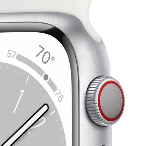 Apple Watch Series 8 41mm Silver GPS Cellular
