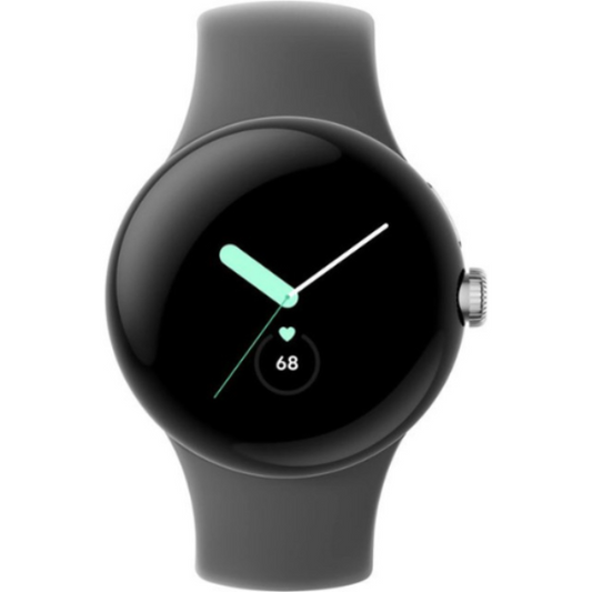 Google Pixel Watch 1st Generation 41mm GPS Polished Silver Stainless Steel