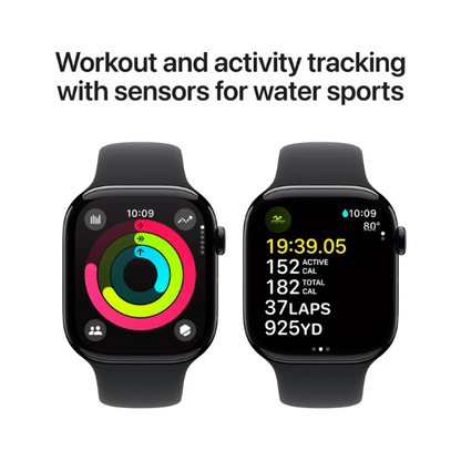 Apple Watch Series 10 42mm Jet Black GPS