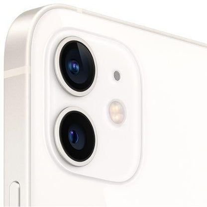 Eco-Deals - iPhone 12 White 256GB (Unlocked) - NO Face-ID - Excellent