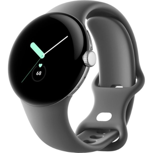Google Pixel Watch 1st Generation 41mm GPS Polished Silver Stainless Steel